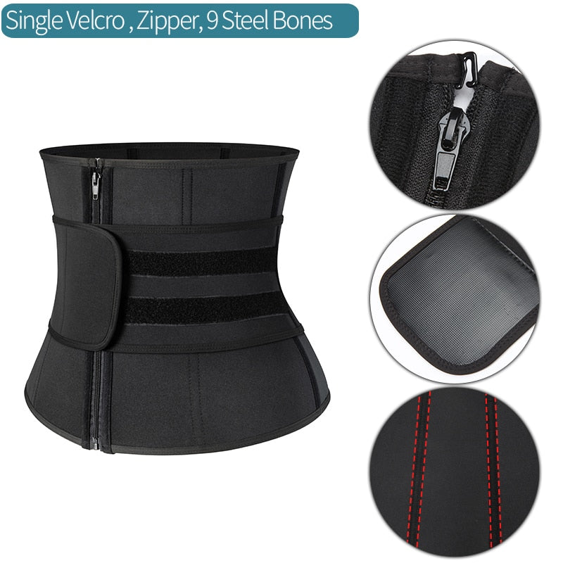 Men's Workout Waist Trainer Sauna Body Shaper Trimmer Belt